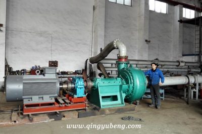 泥沙泵總裝試機 泥沙泵總裝試機