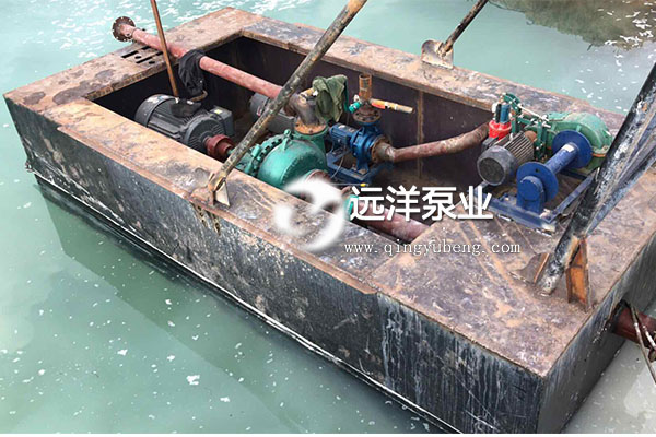 大顆粒泥沙泵ZS150安裝現(xiàn)場