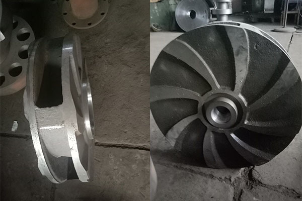 船陸兩用泥沙泵閉式葉輪