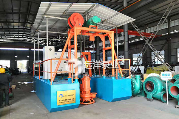 潛水泥沙泵及配套平臺