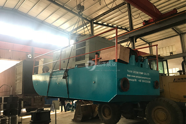 6PS小沙泵及配套平臺裝箱