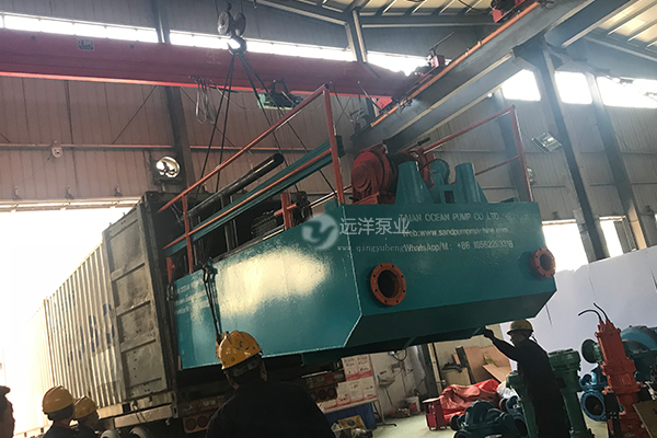 遠洋牌8PS臥式泥沙泵平臺