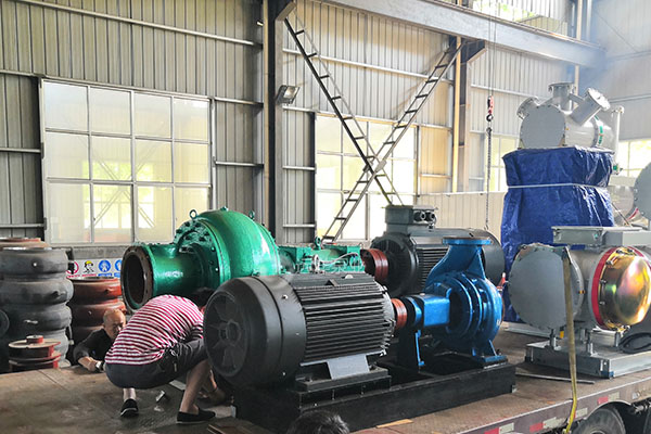 遠洋牌抽沙泵350PNS-35裝車