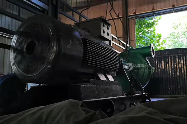 遠(yuǎn)距離輸送泥沙泵300GN-50裝車