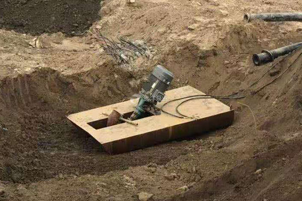 遠洋牌立式抽沙泵施工樣圖