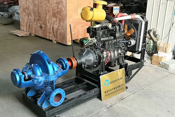 遠洋牌真空抽沙泵配柴油機樣圖