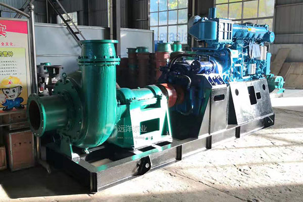 遠洋牌抽沙泵配柴油機樣圖