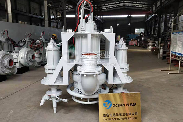 加裝攪拌裝置潛水抽沙泵樣圖