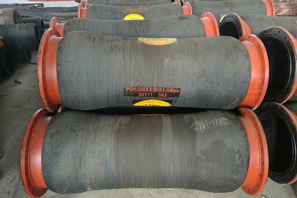 遠洋牌泥沙泵配套橡膠管軟接頭樣圖