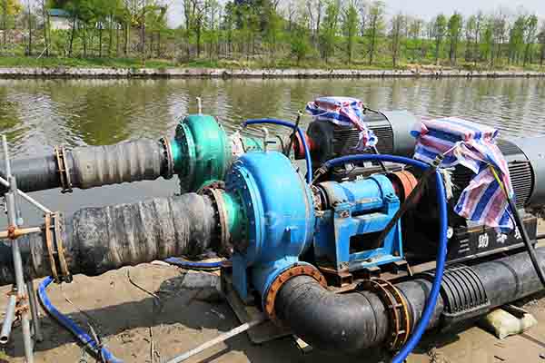 遠洋牌遠距離輸送泥漿泵安裝樣圖